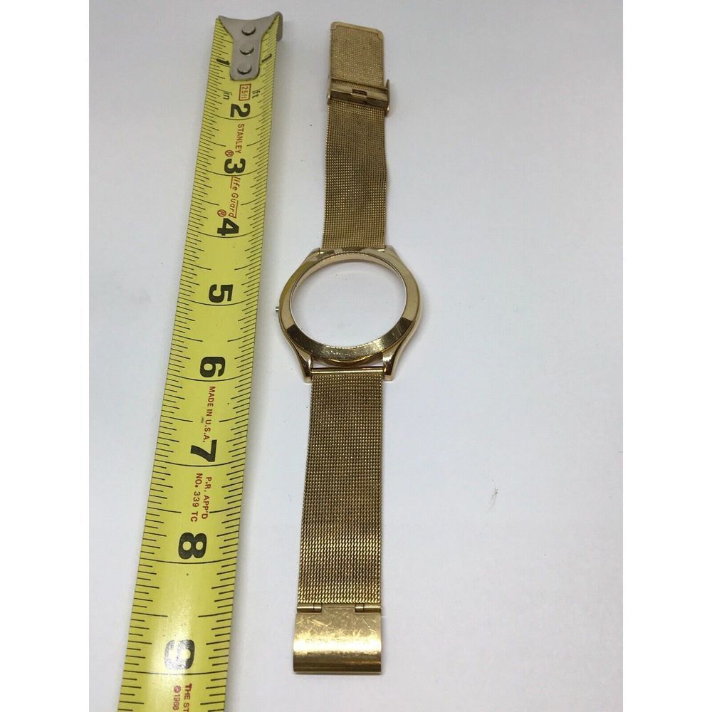 Authentic Michael Kors Links Watch Case Band Bracelet 20mm Gold T687